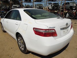 2007 Toyota Camry Le White 2.4L AT #Z22957